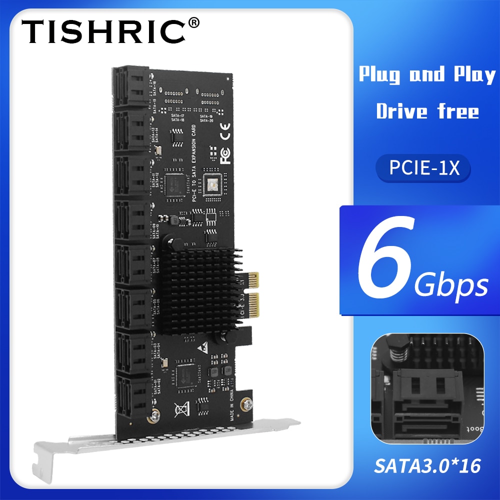 PCIE Sata 1X  2/6/10/16 Ʈ SATA3.0 PCI-E Ȯ ī..
